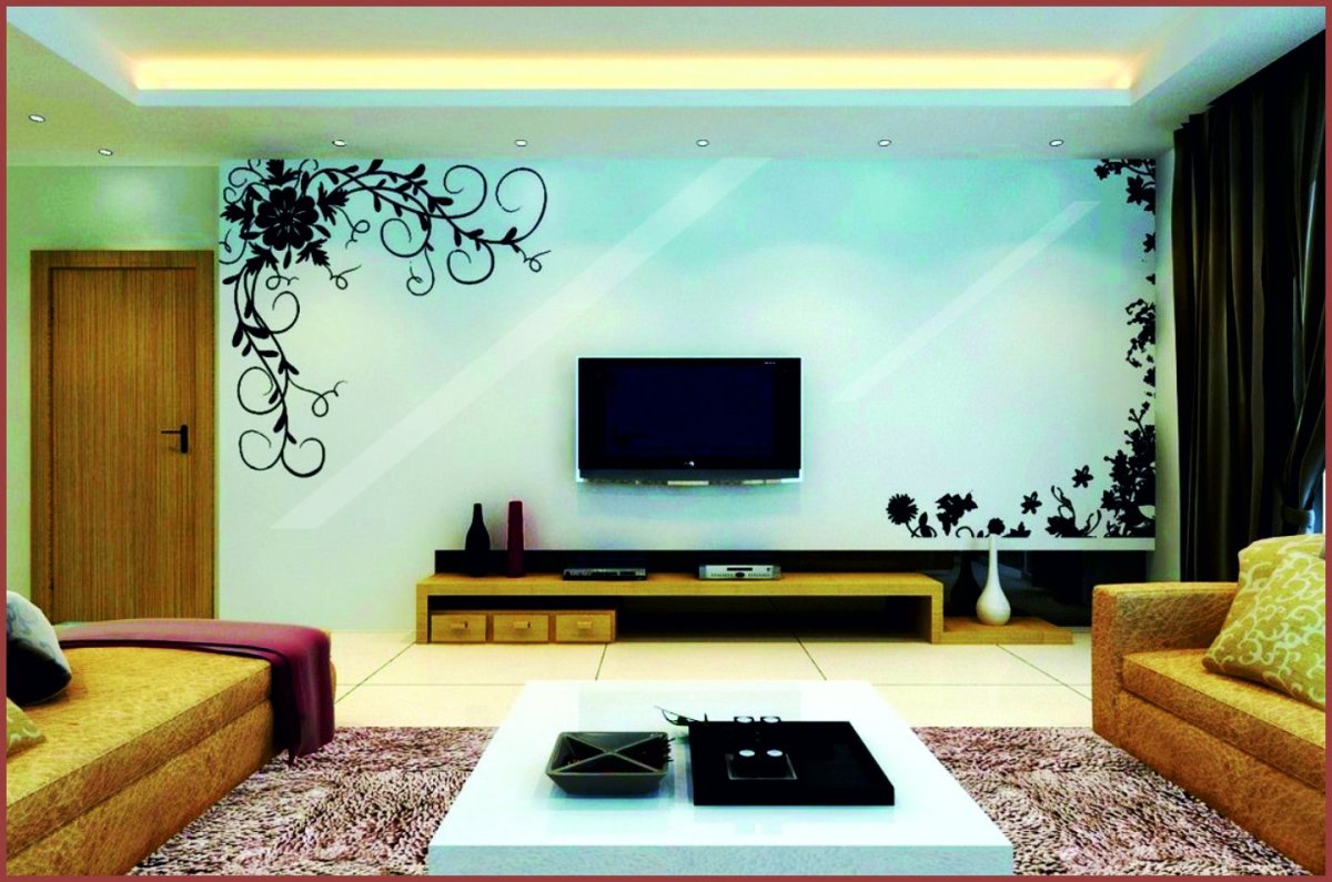 Интерьер стены в зале