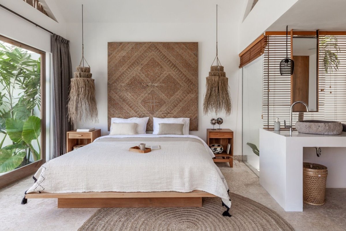 Спальня в стиле Бали