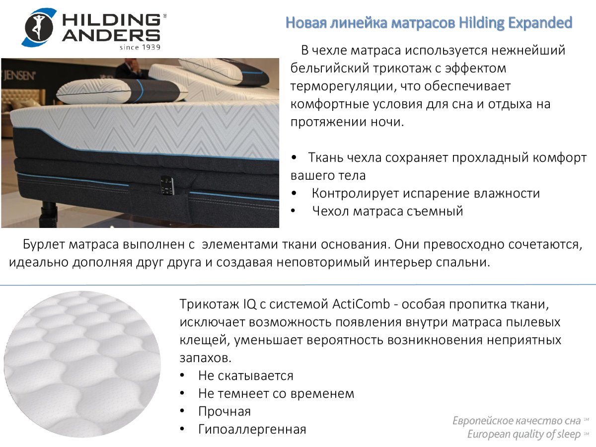 Трансформируемое основание Hilding expanded
