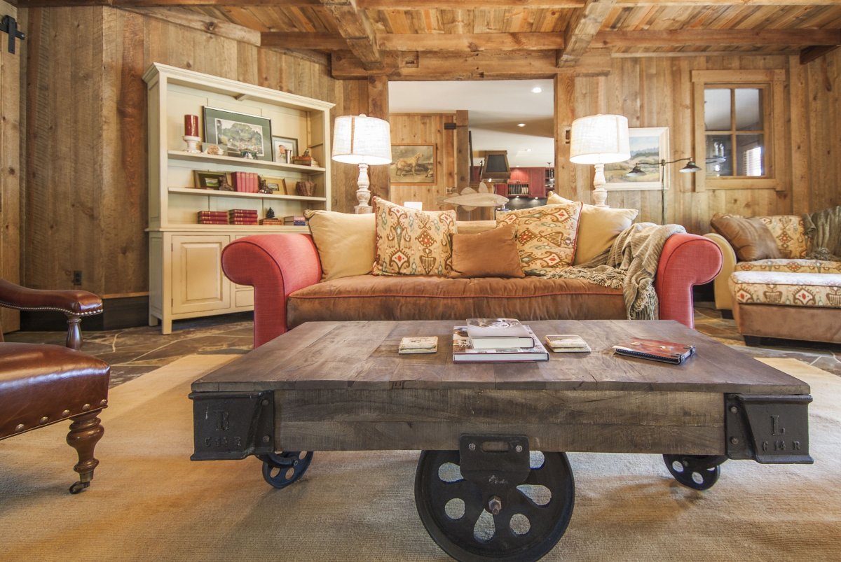 Рустикальный стиль мебель