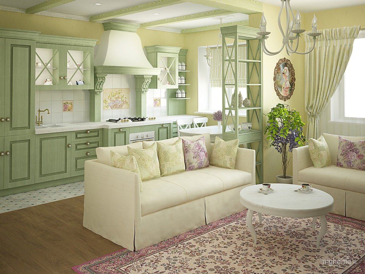 Нео Прованс интерьер