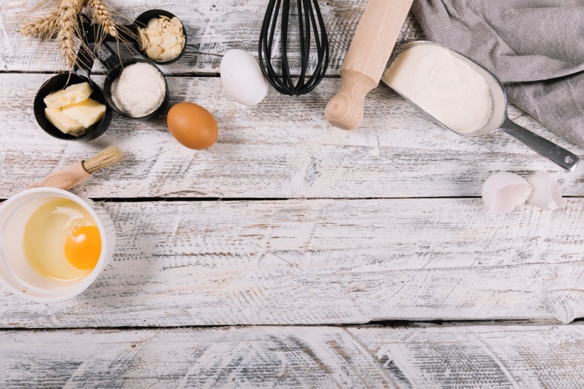 Кухонный стол сверху