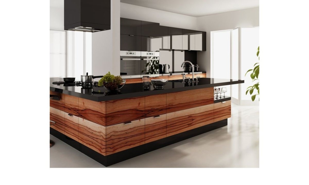 Фасады шпон для кухни