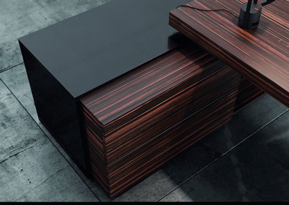 Шпон эбенового дерева