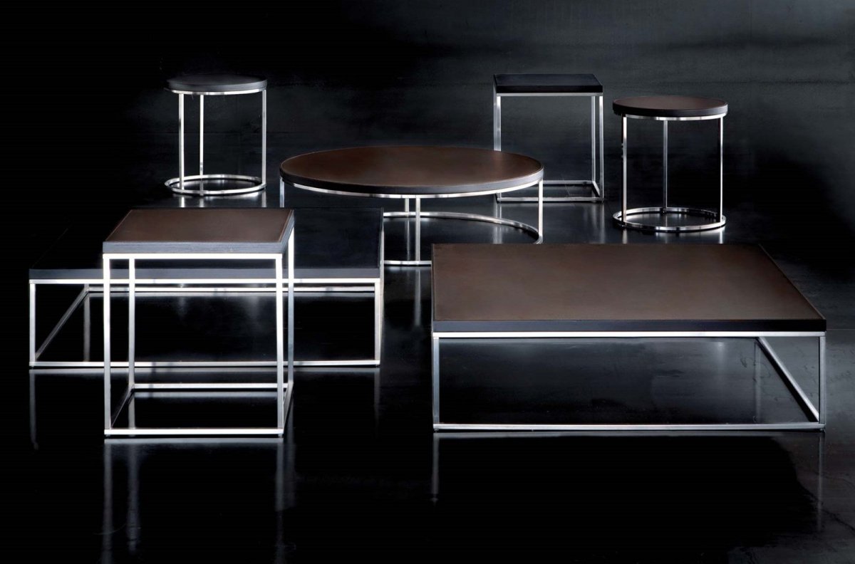 Мебель из хромированного металла