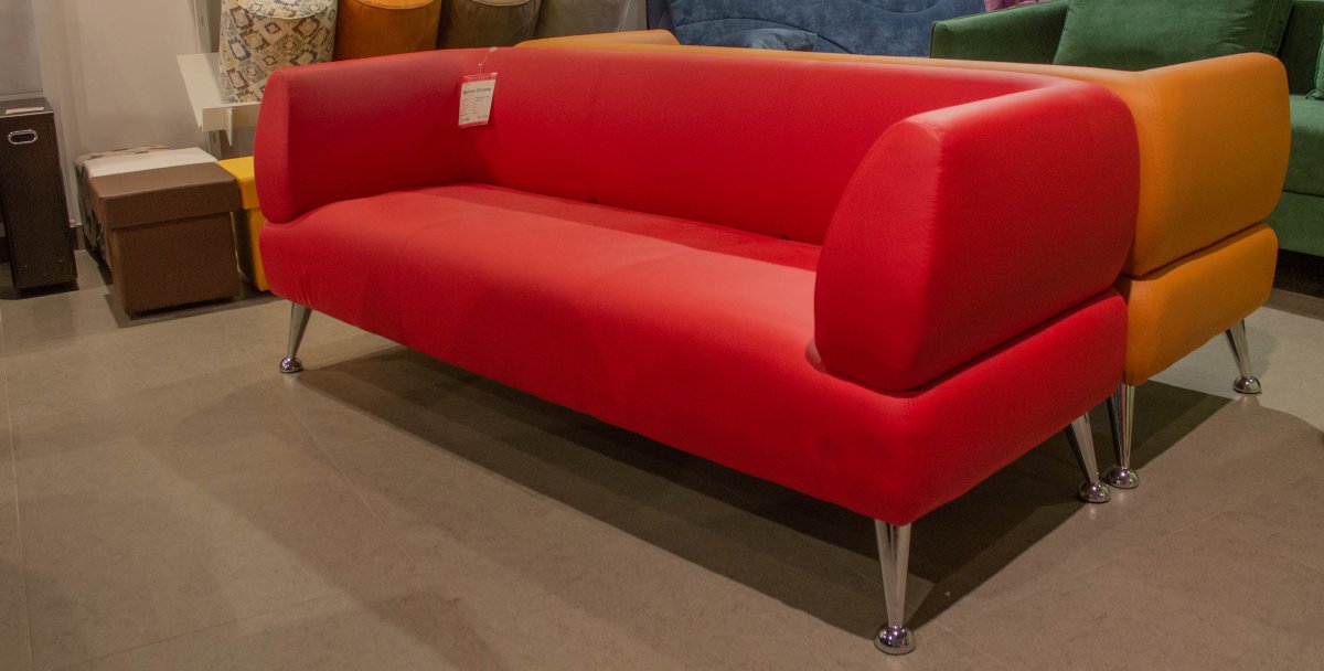 Диван Престиж красный