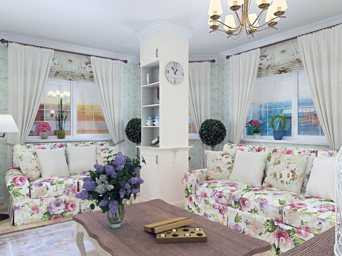 Спальня-гостиная Прованс