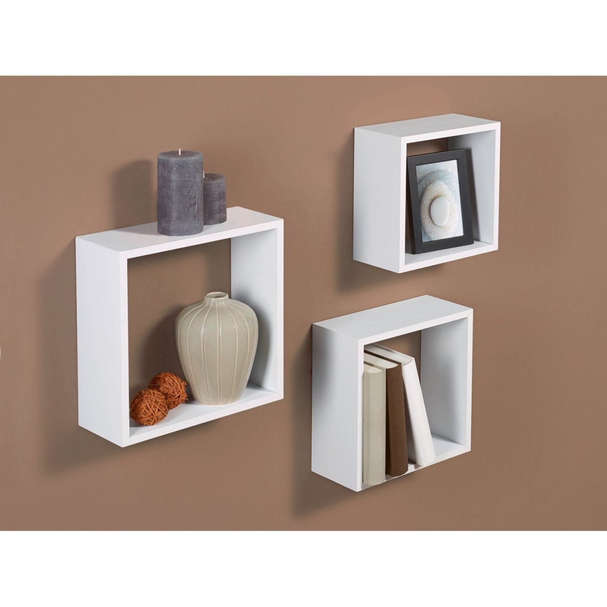 Квадратные полки на стену