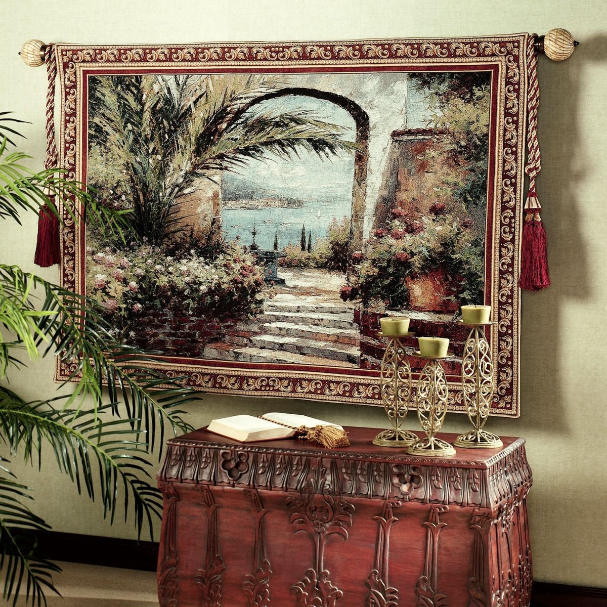 Гобелен в средиземноморском стиле