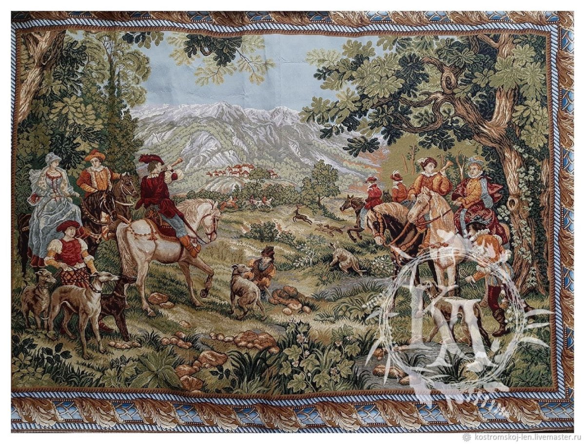Шпалеры «охота императора Максимилиана»