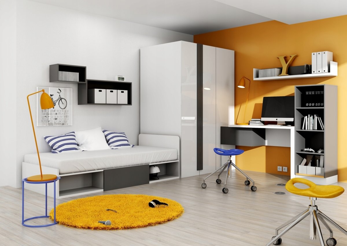 Современная мебель для подростка мальчика