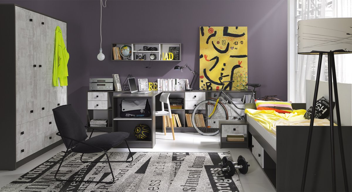 Молодежные обои в комнату