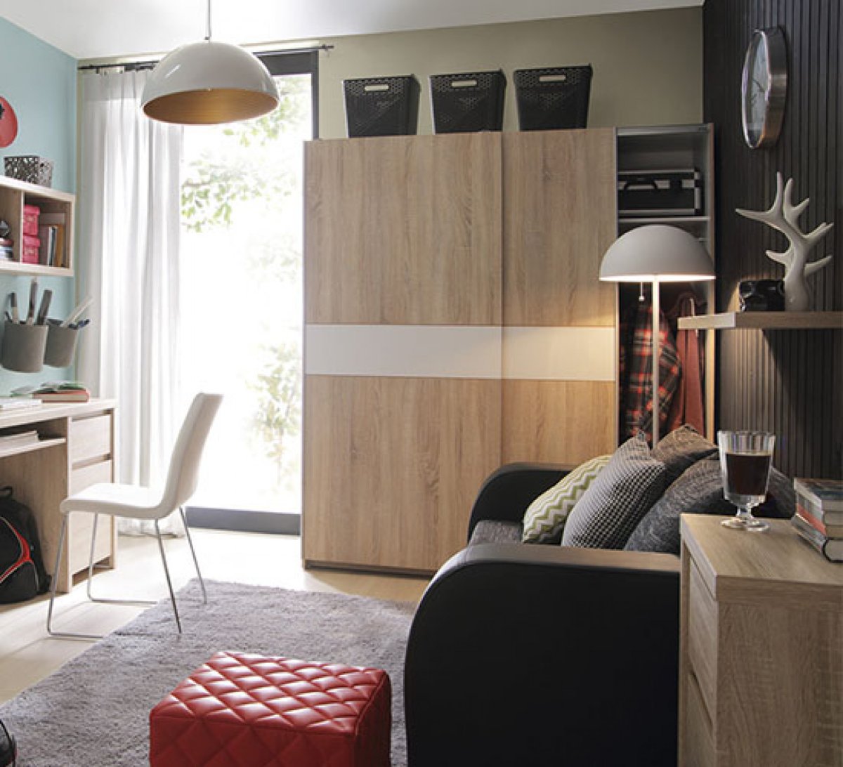 Мебель Каспиан дуб сонома