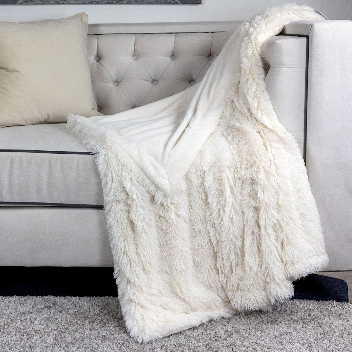 White Fleece Blanket