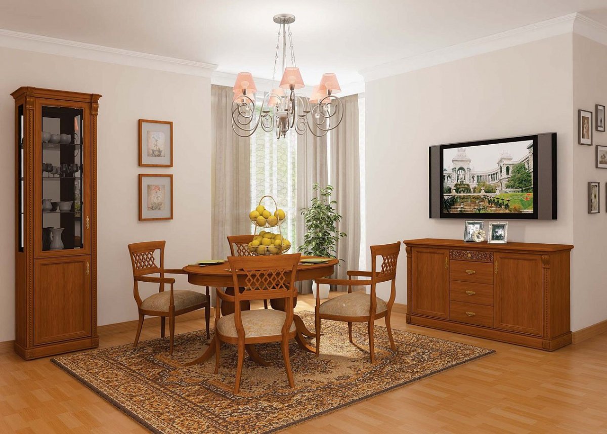 Гостиная Марсель орех