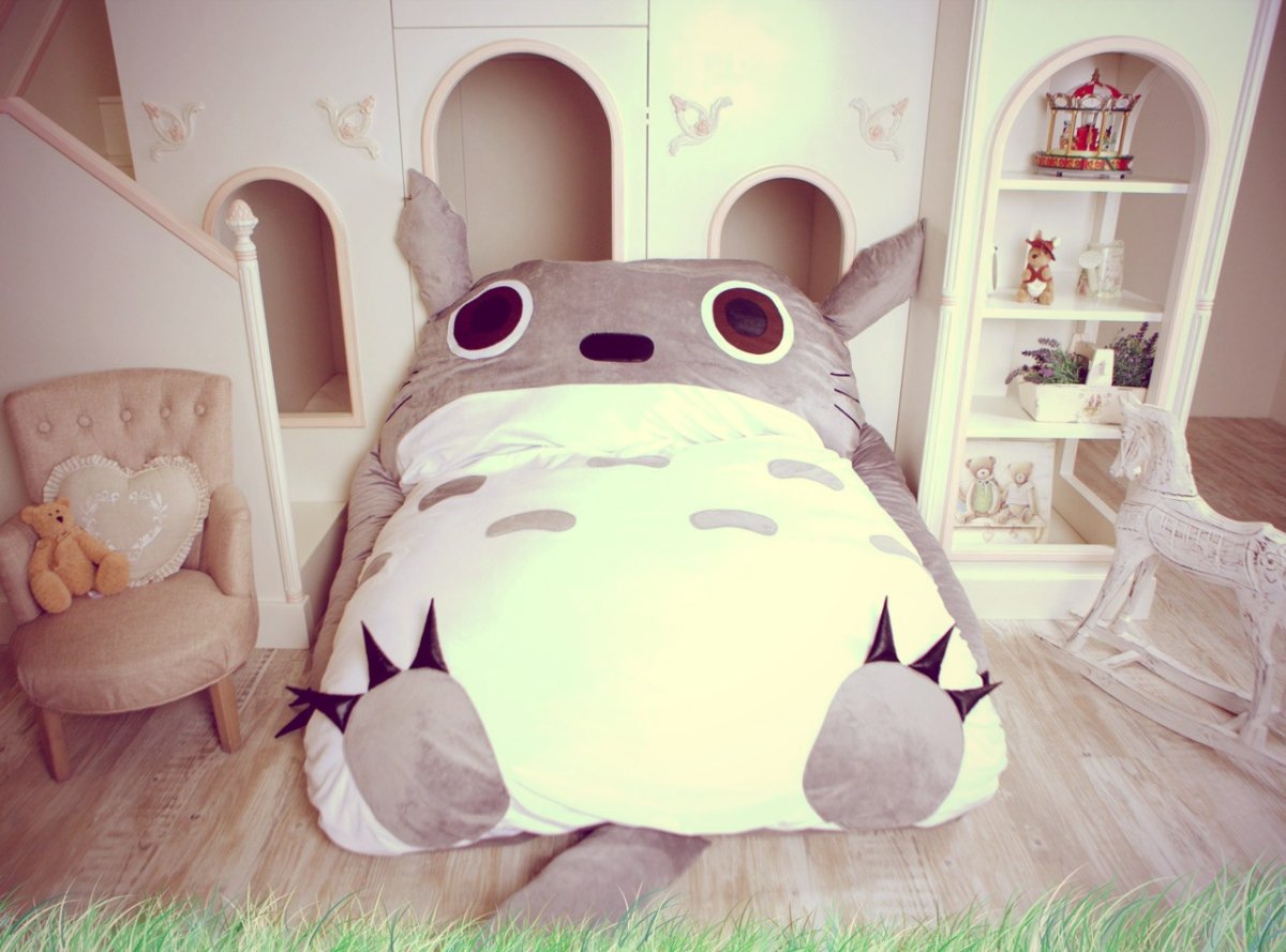 Кровать-подушка Totoro