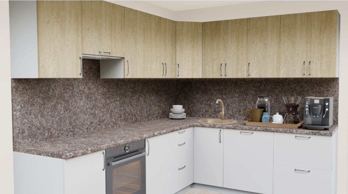 Кедр фасады на кухню