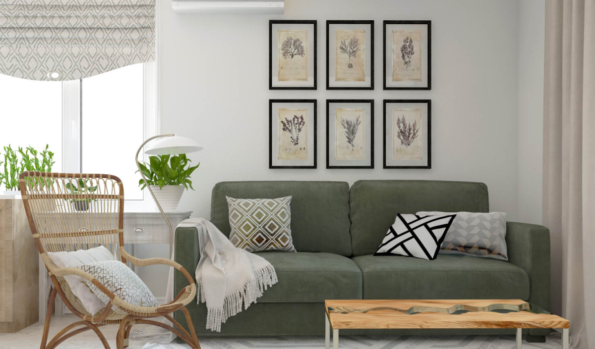 Скандинавский интерьер квартиры экостиль