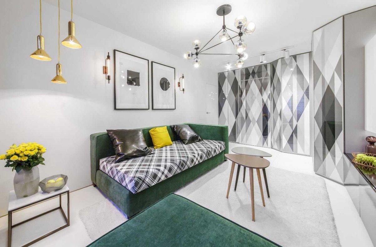 Акцентная стена в интерьере