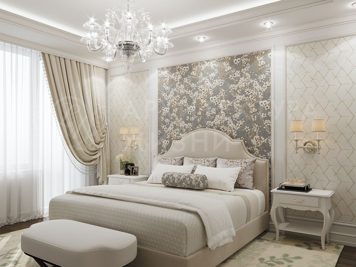 Обои для спальни взрослой