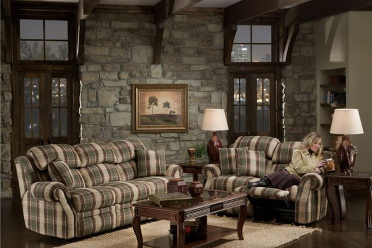 Диван в стиле Шале