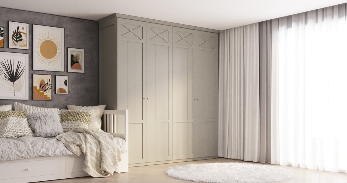 Шкаф Кантри белый мини