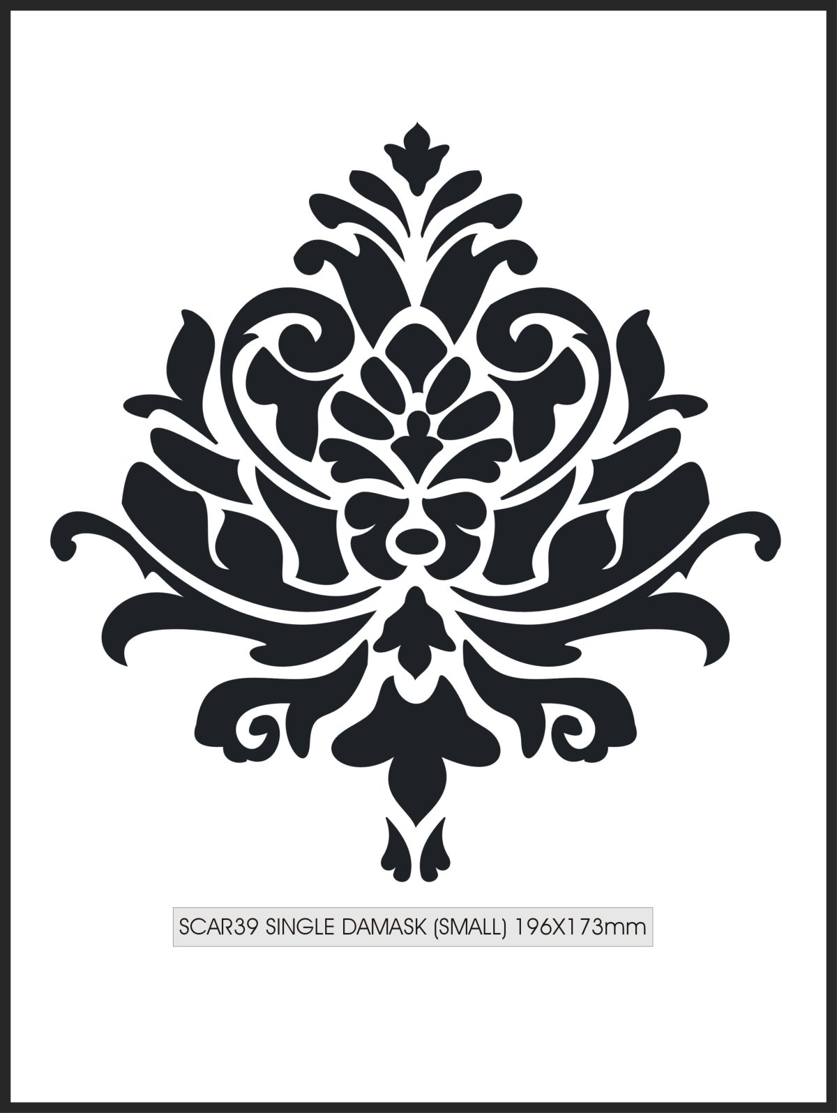 Трафарет узор