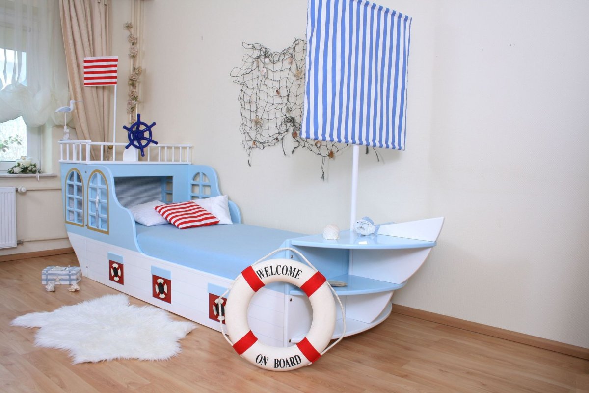 Кровать корабль