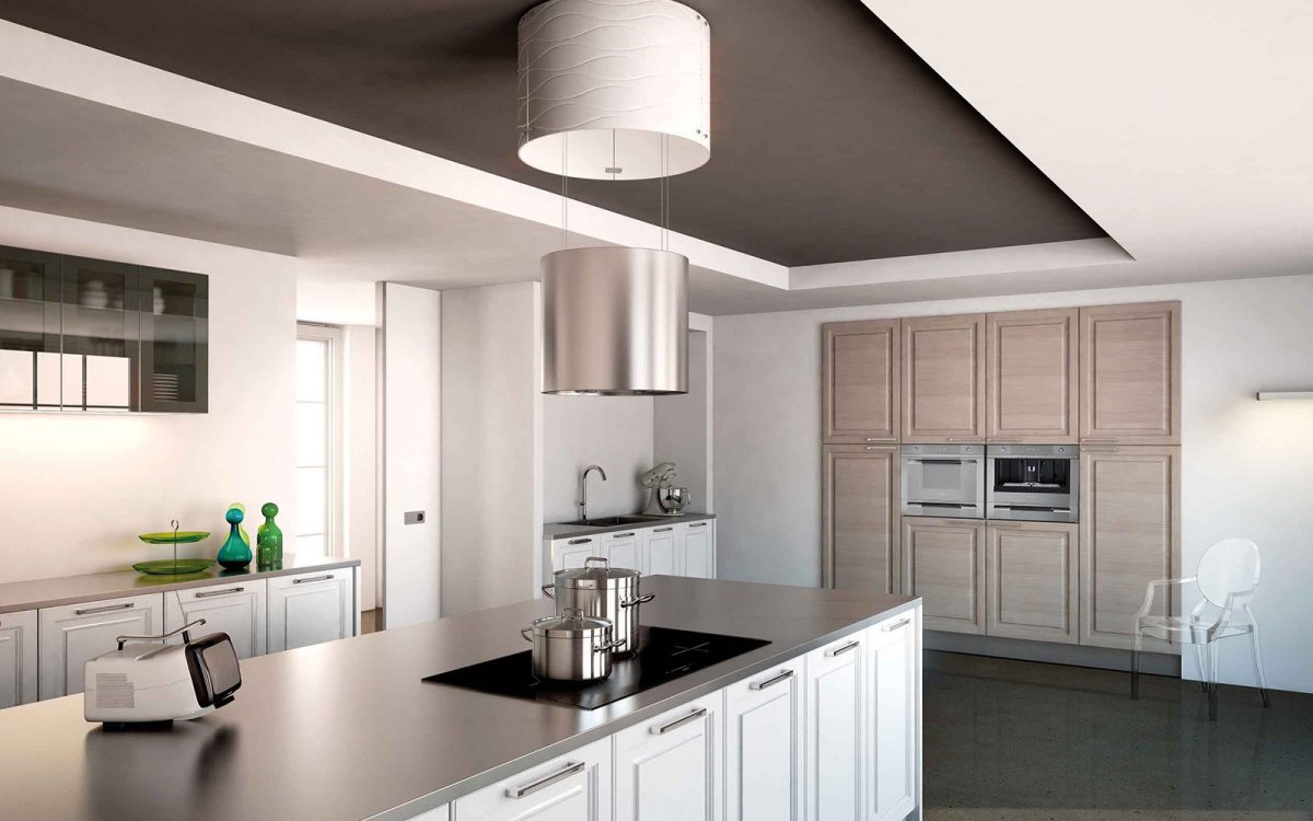 Вытяжка Faber для островной кухни