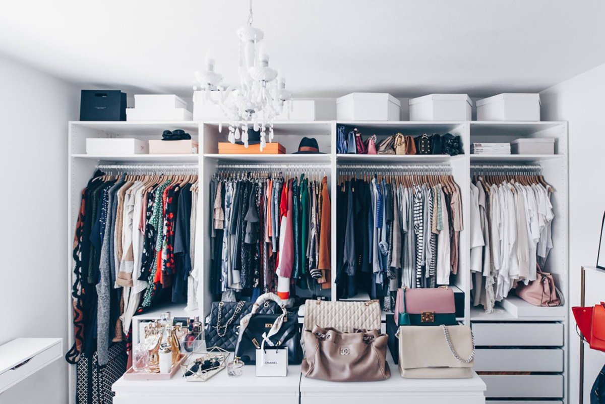 Гардеробная комната икеа ПАКС