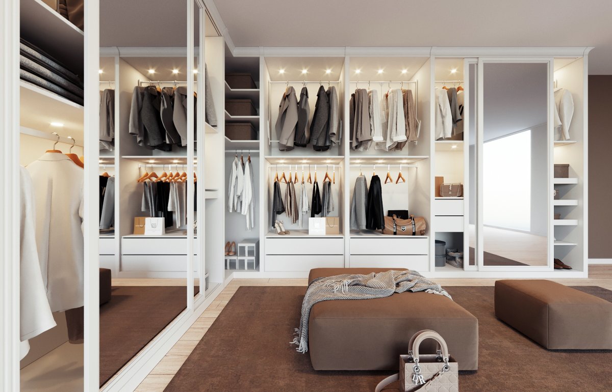 Гардеробная классика