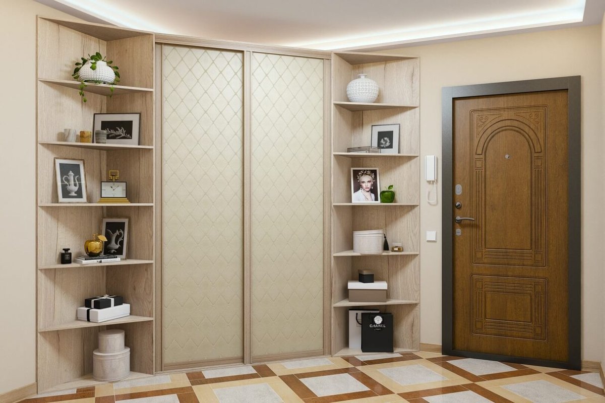 Угловой шкаф в прихожую