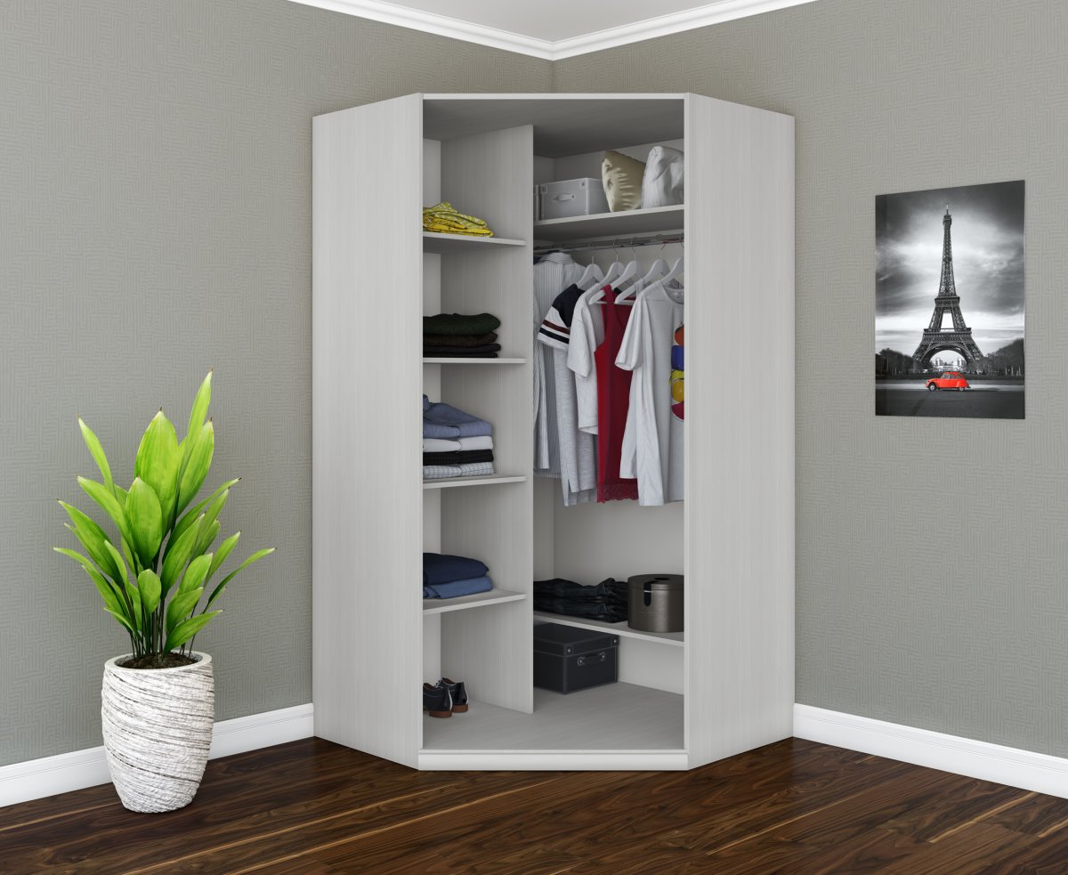 Ами мебель шкаф угловой Кельн 2д