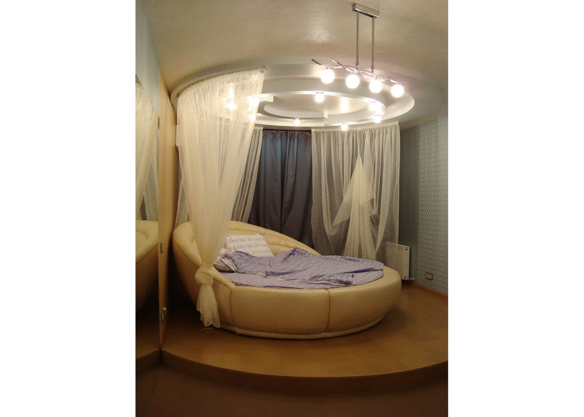 Подиум для круглой кровати