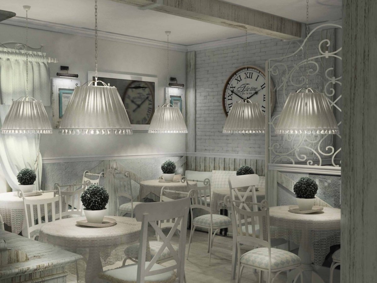 Кофейня в стиле Прованс