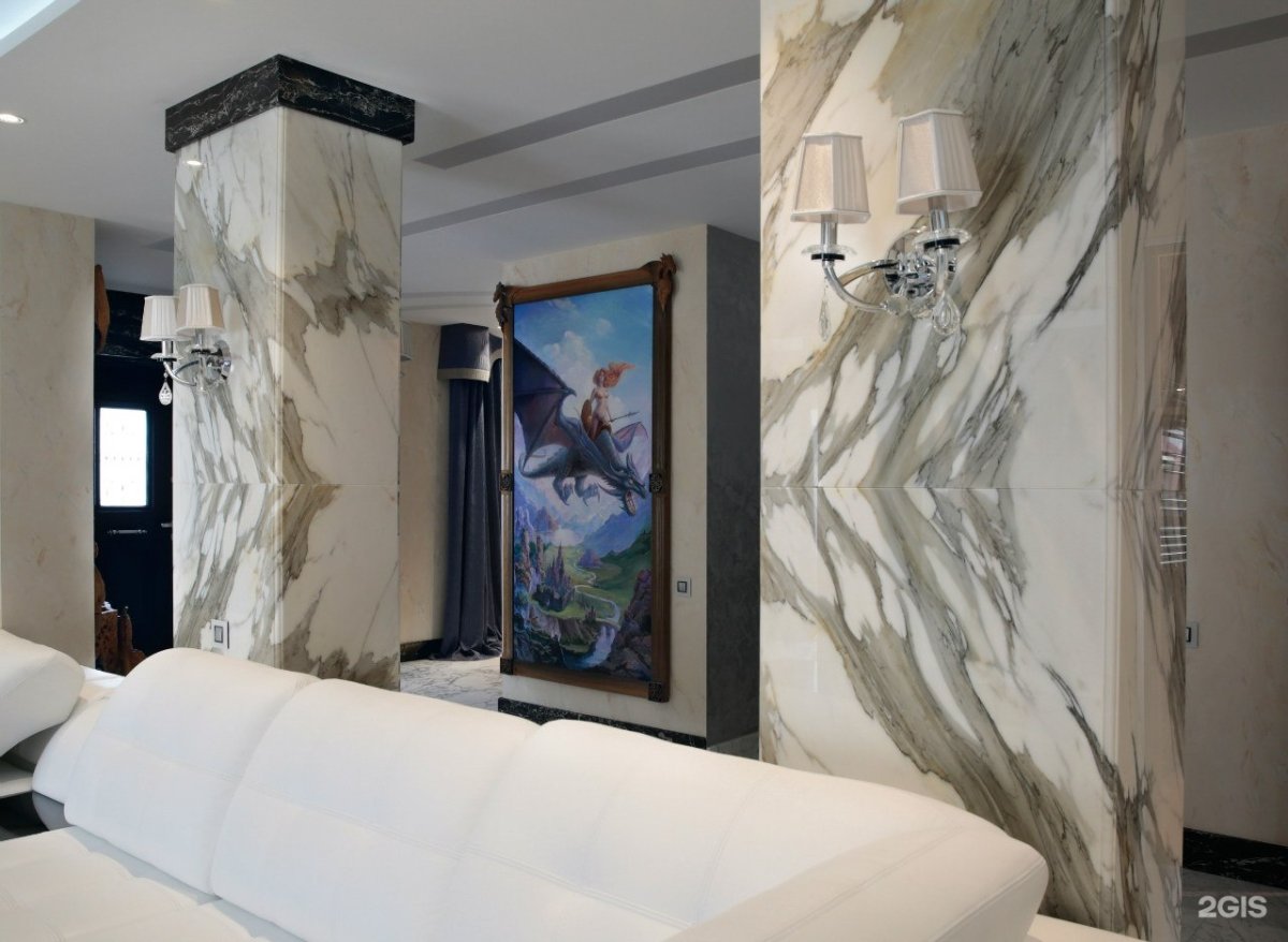 Гибкий камень голубой Оникс