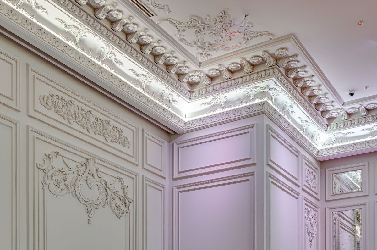 Гипс лепнина
