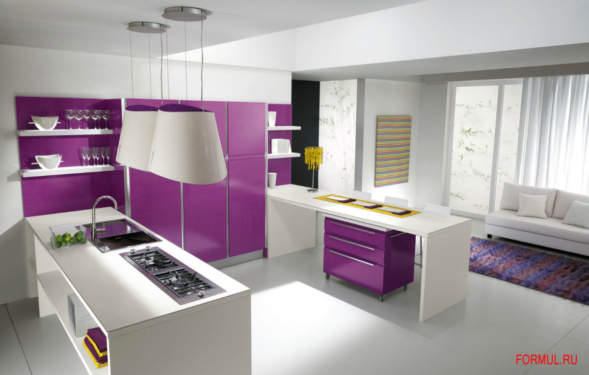 Купить вытяжку цвета фуксии