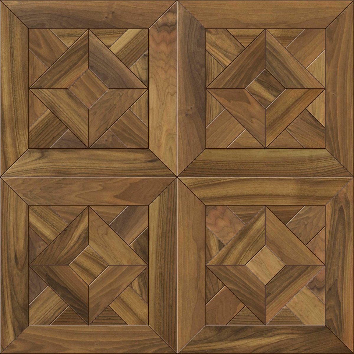 Наборный мозаичный паркет