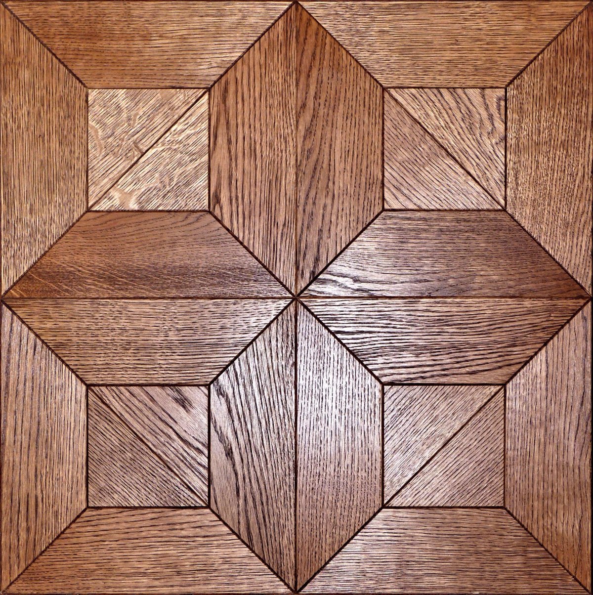 Паркет квадратами