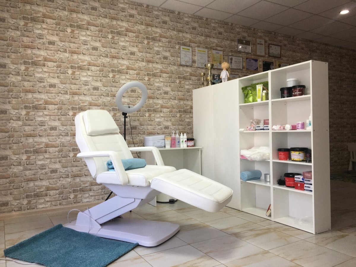 Интерьер салона депиляции