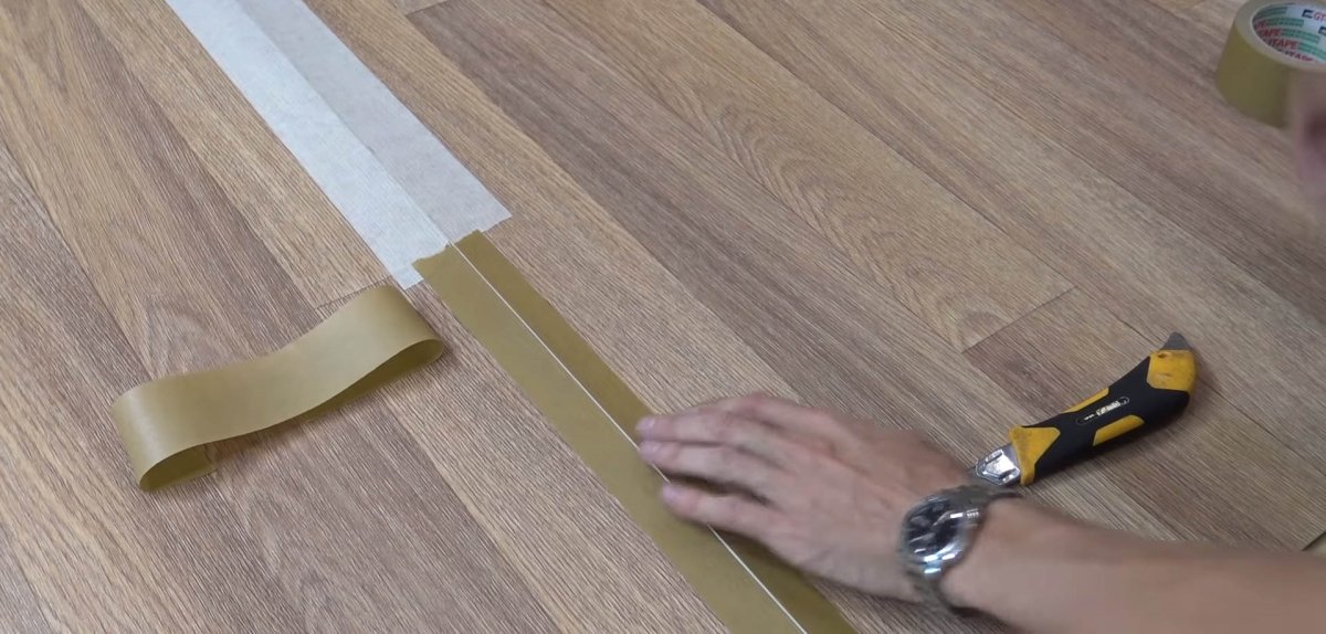 Стыковочная лента для линолеума