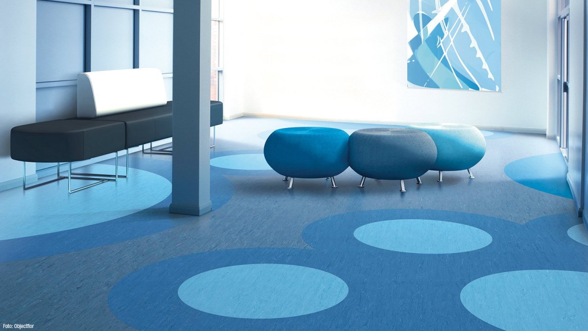 Дизайн линолеума 1960е