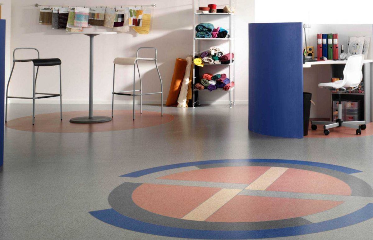 Линолеум коммерческий гетерогенный