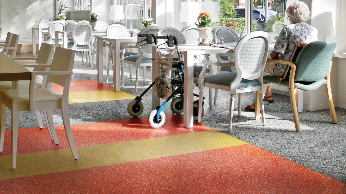 Линолеум коммерческий гетерогенный Таркетт New