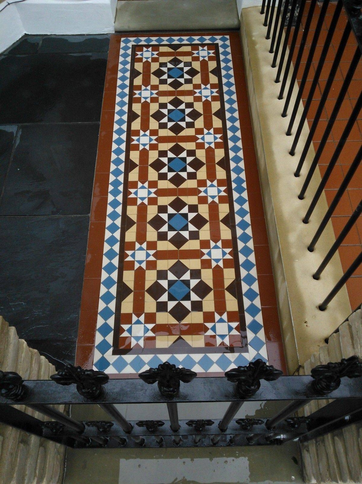 Плитка метлахская напольная 100х100