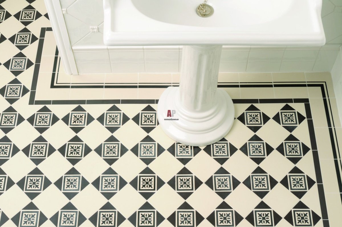 Метлахская плитка Диана фон