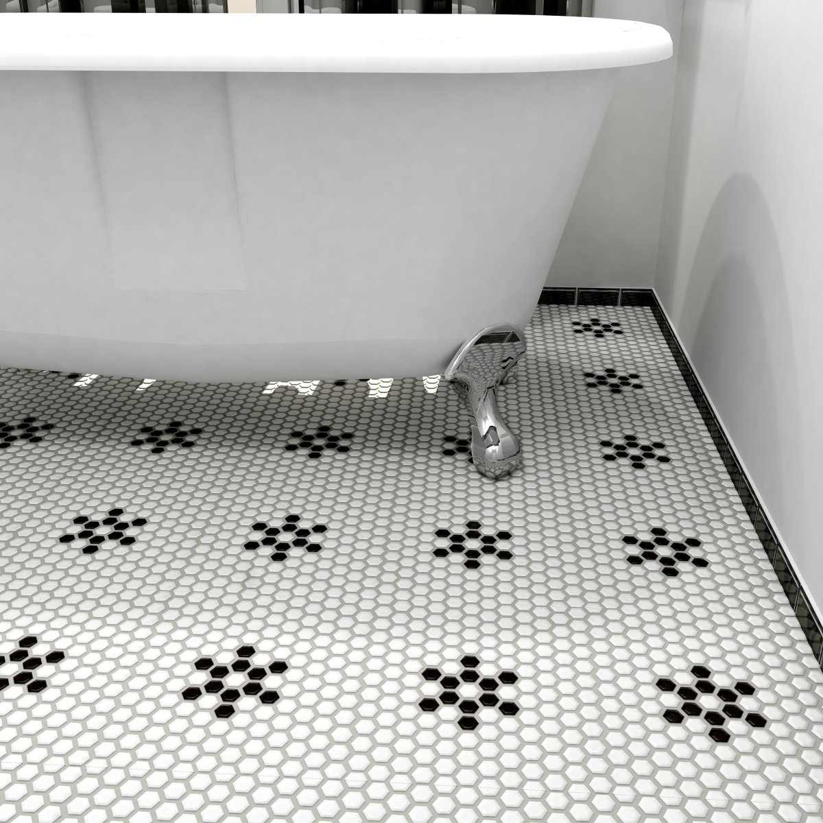 Напольная мозаика для ванной