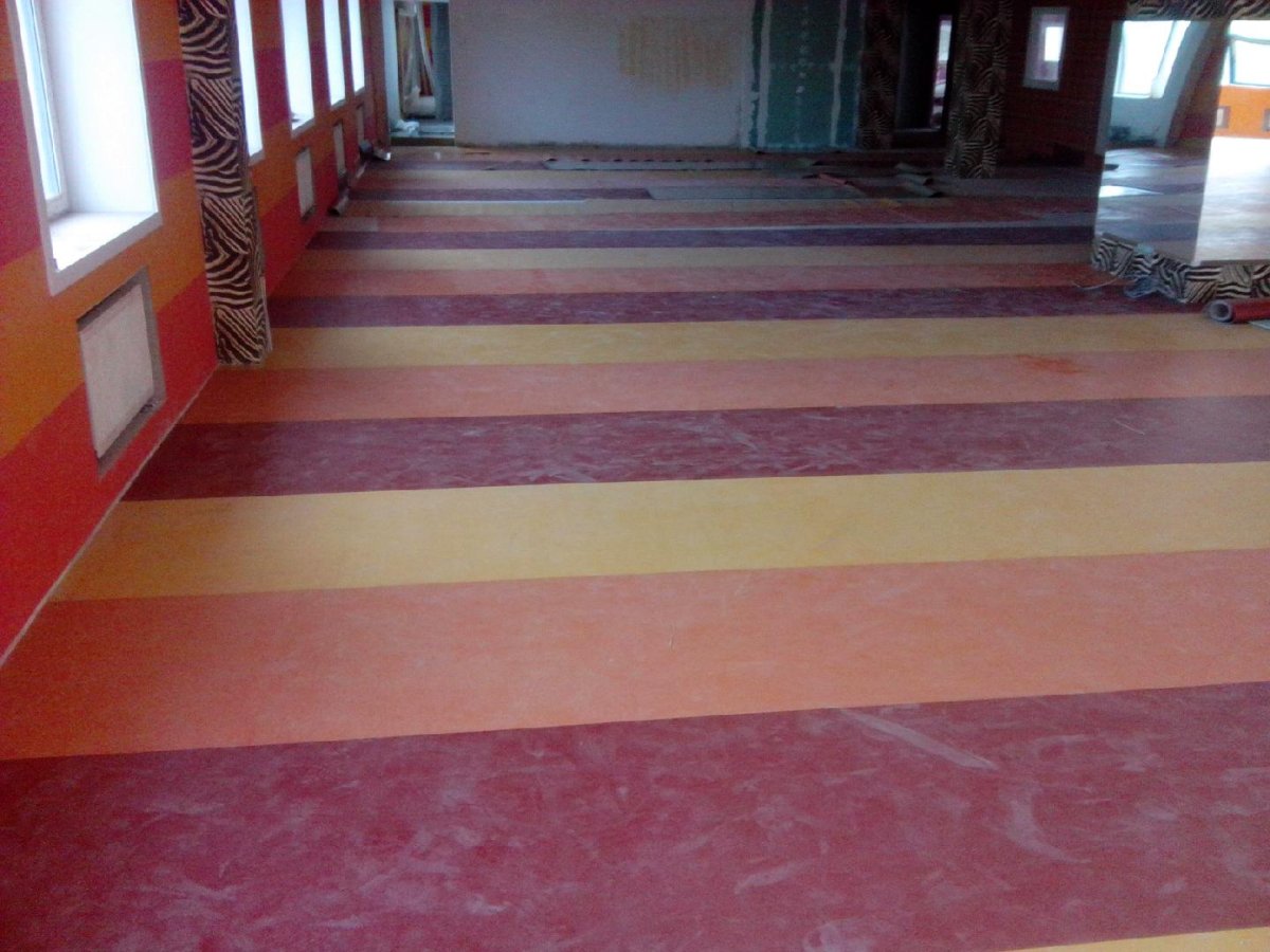 Линолеум разноцветный Благовещенск