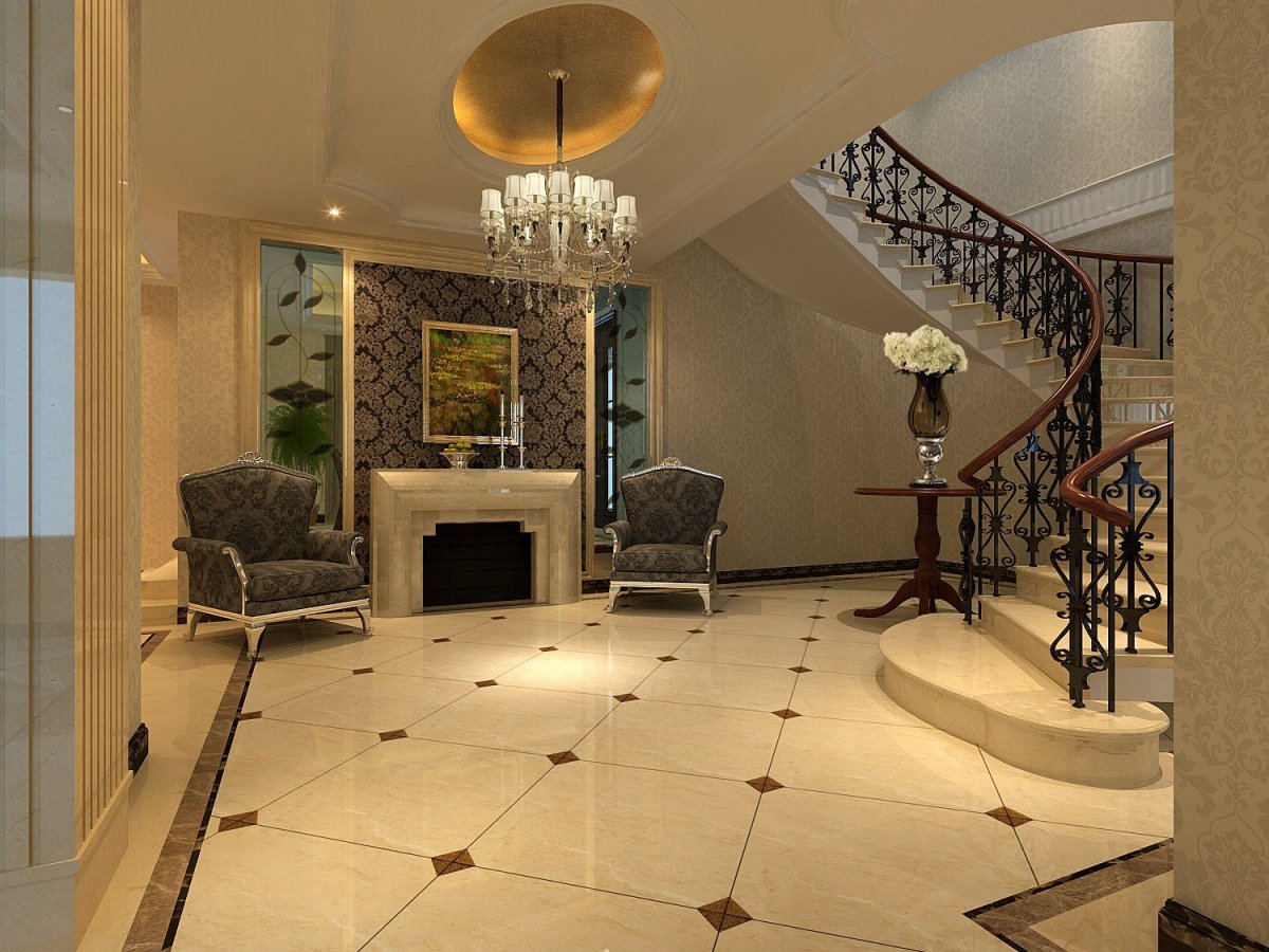 Плитка в частном доме интерьер